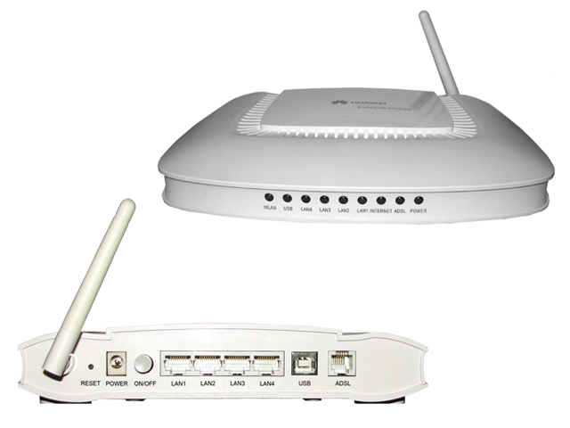 modem router wifi huawei echolife hg520b
